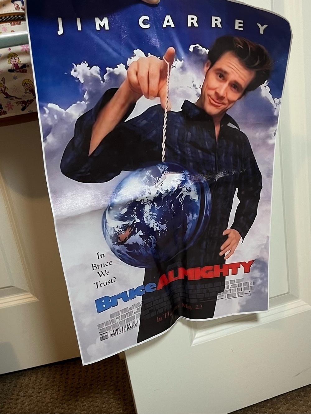 Bruce almighty Jim Carrey poster